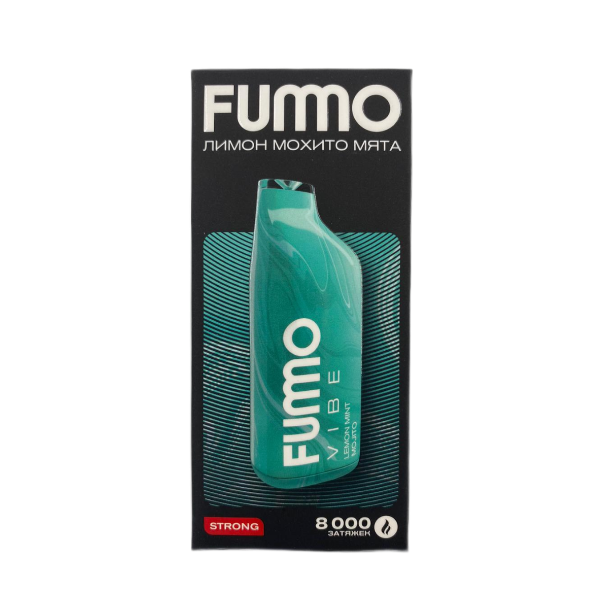 FUMMO VIBE 8000 Strong Лимон мохито мята 2%