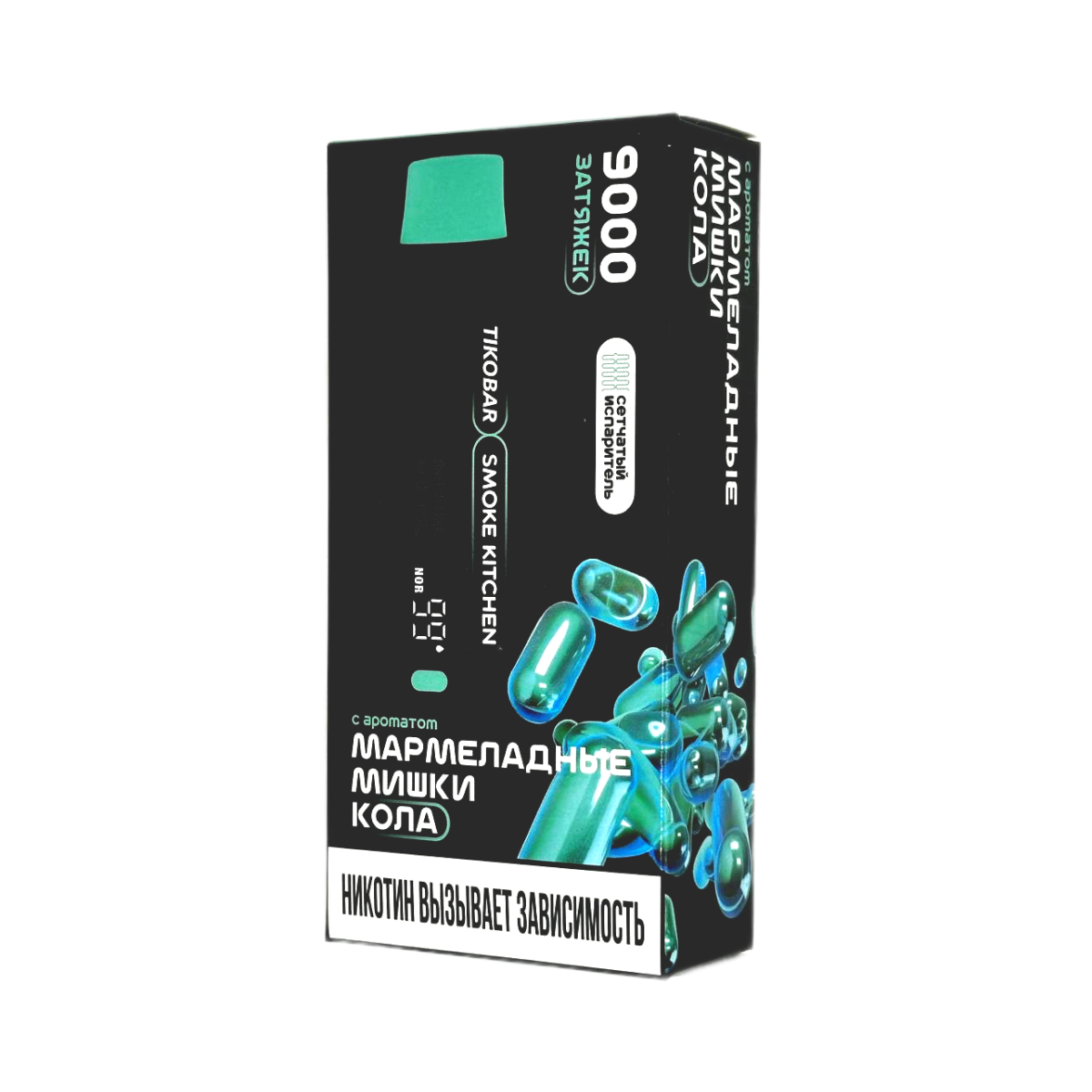 TIKOBAR SOLOx SMOKE KITCHEN 9000 Мармеладные мишки кола 2%