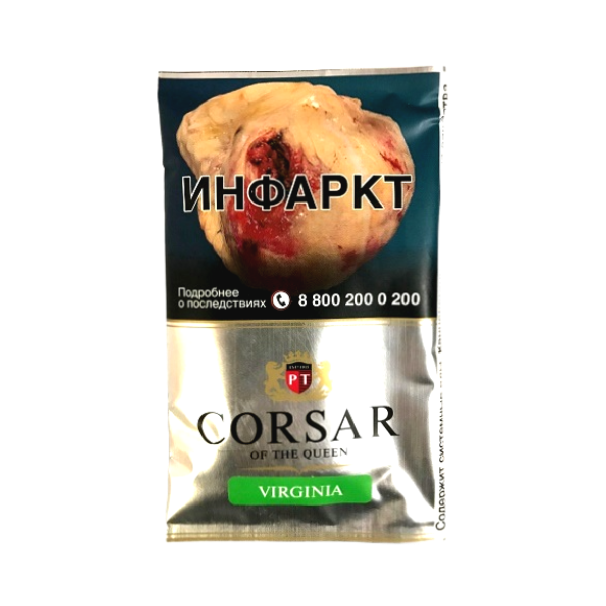ТАБАК сиг. Корол. Корсар Вирджиния (кисет 35гр.)