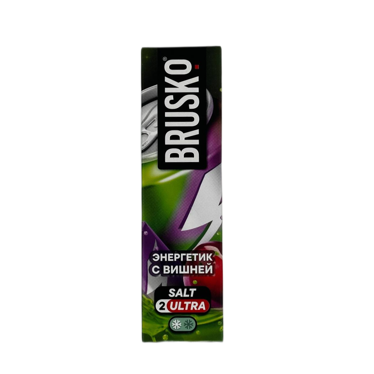 Brusko Salt (Chubby) ultra Энергетик с вишней 35мл.20мг.