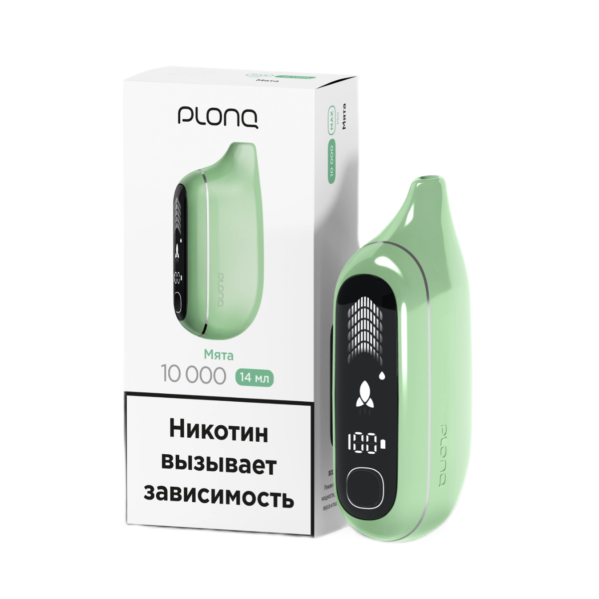 PLONQ MAX PRO 10000 Мята 2%