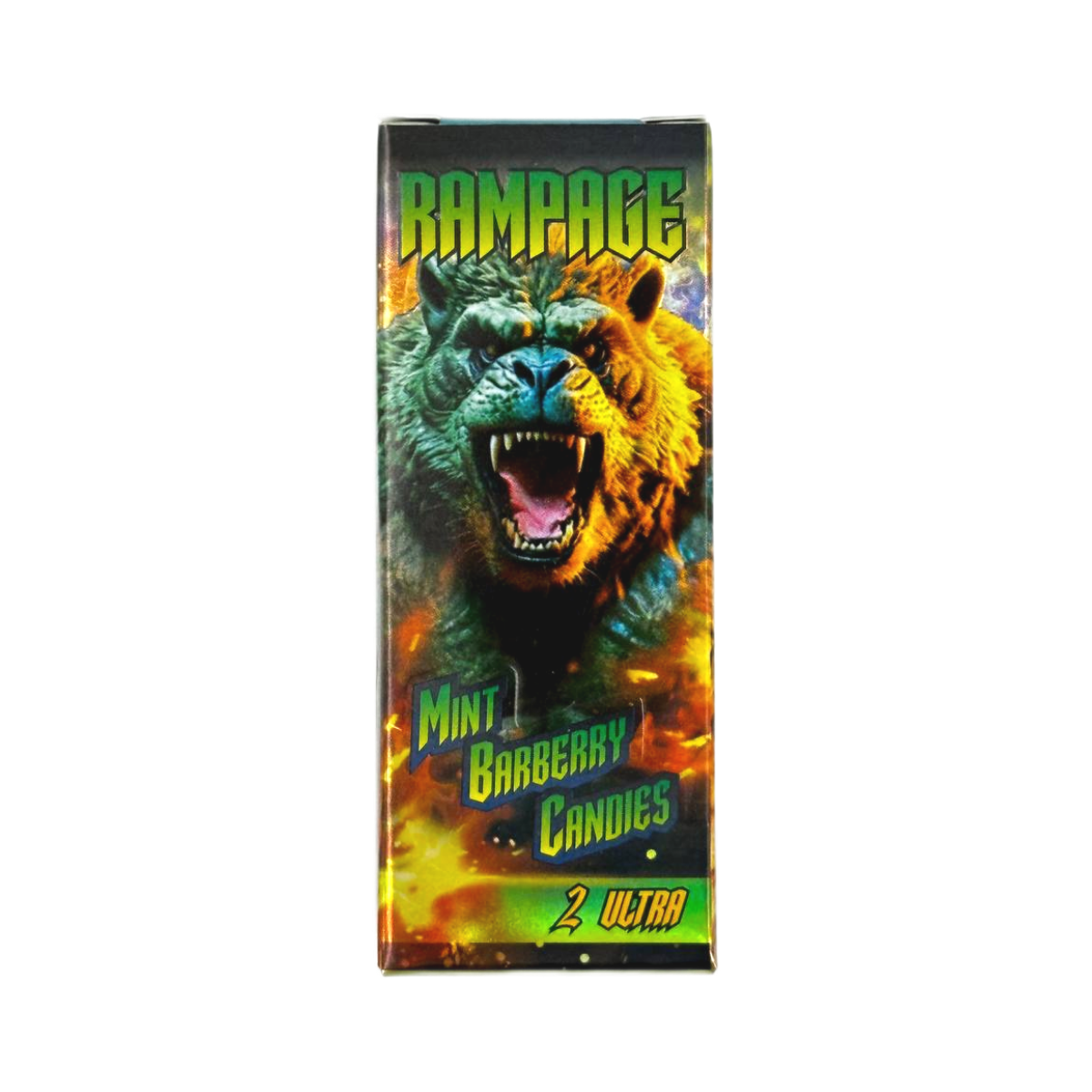 RAMPAGE Ultra 2 Мятные барбарисовые конфеты 30мл.20мг.