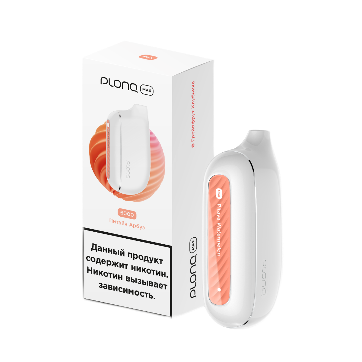 PLONQ MAX 6000 Питайя арбуз 2%