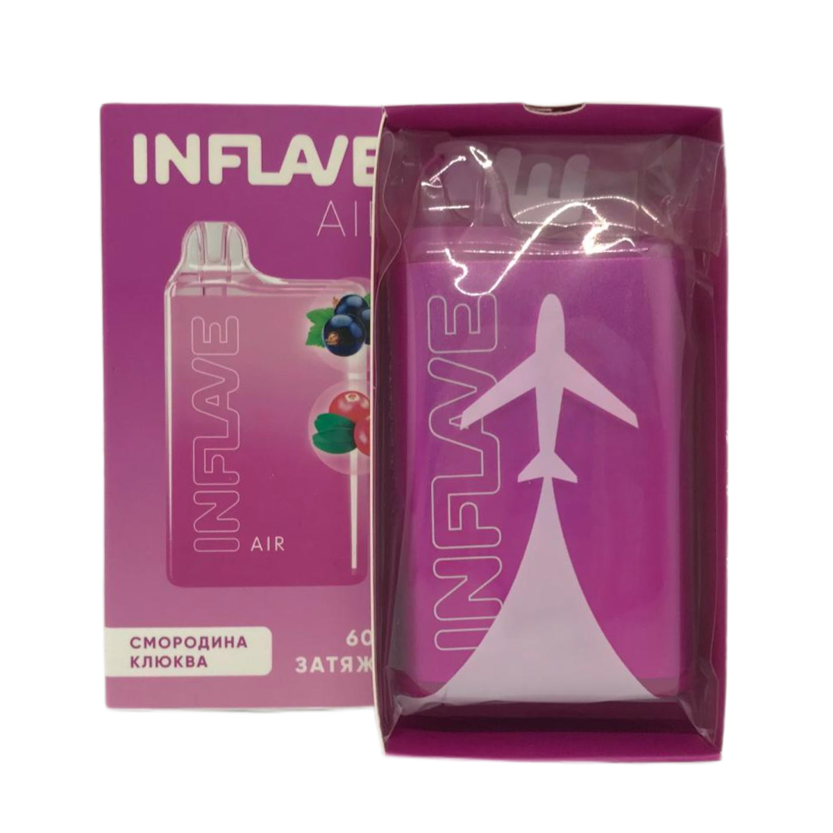 INFLAVE AIR 6000 Смородина клюква 2%