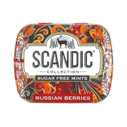 Конфеты SCANDIC Черника облепиха / Russian Berries б/сахара 14 гр