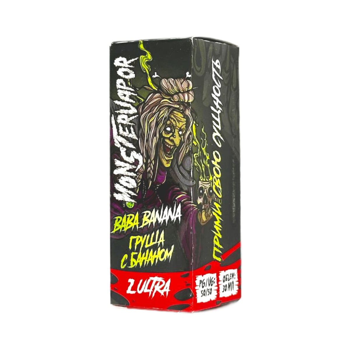 MONSTERVAPOR 2 Ultra BABA BANANA Груша с бананом 30мл.20мг.