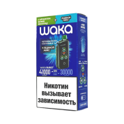 WAKA ET BURST 41000 HARD Белый виноград + ледяной микс 1,8 %