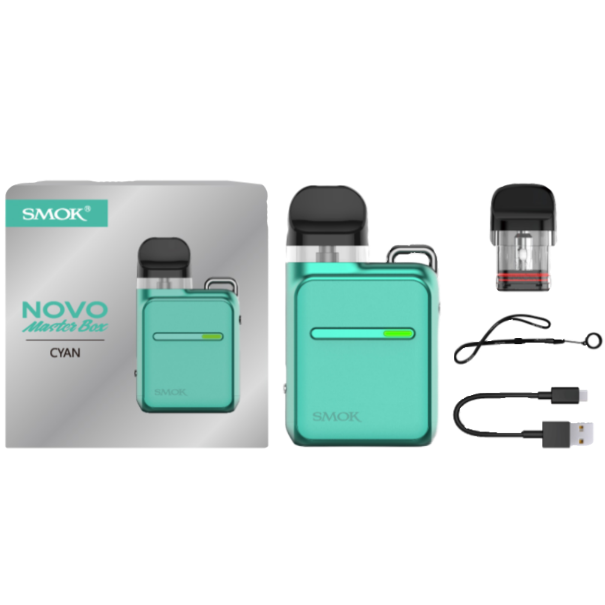 SMOK Novo MASTERR BOX 1000mAh Pod Kit Pale Pink SMOK-161E