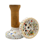 Кальянная чашка керамическая ОБЛАКО GLAZE STD Black скитлз