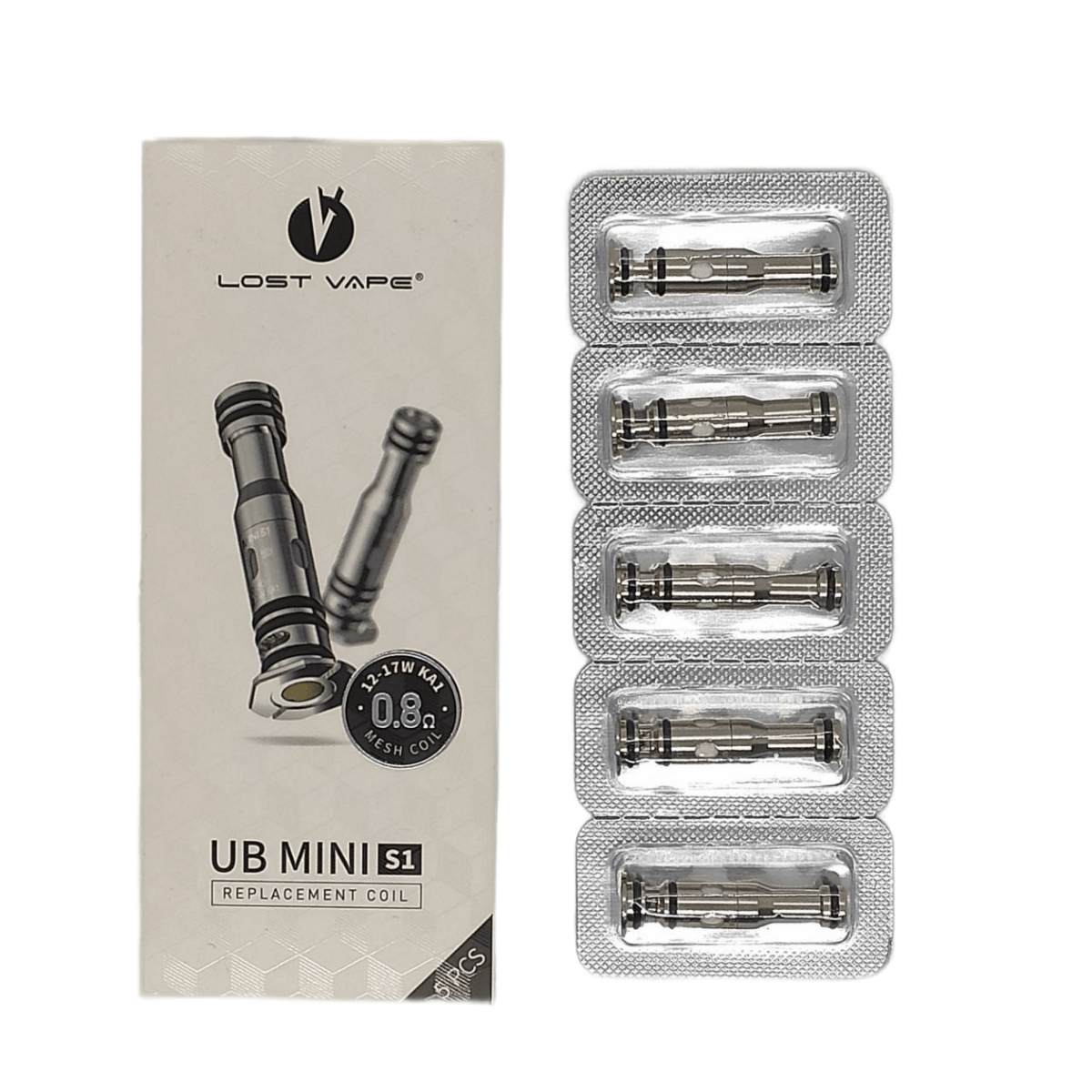 Lost Vape UB Mini S1 Coil 0.8ohm LSVP-68-A-COIL (в упак. 5 шт.)