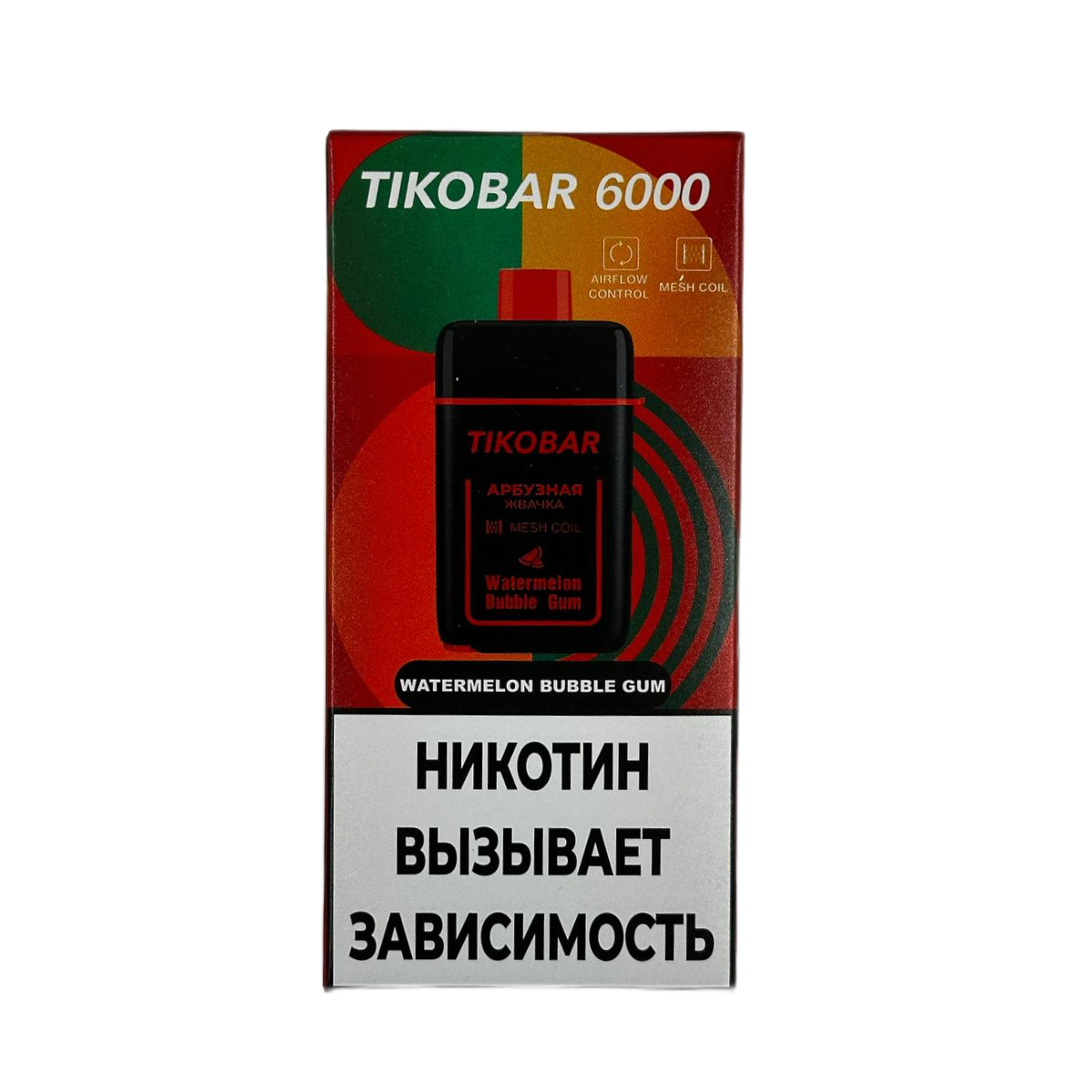 TIKOBAR 6000 Арбузная жвачка 2%