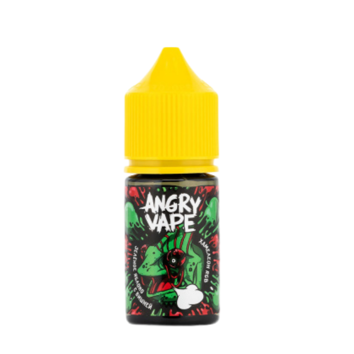Angry Vape Salt Хамелеон RGB (зеленое яблоко вишня) 30мл 2%