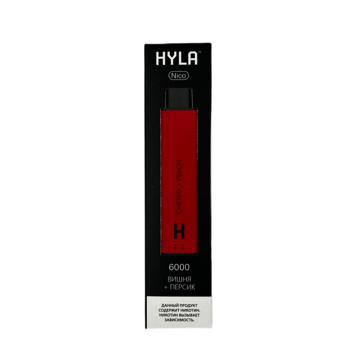 HYLA NICO 6000 Вишня персик 2%