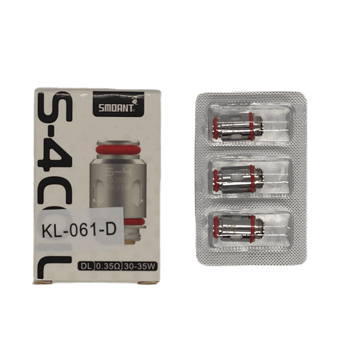 Smoant Santi S-4 0.35ohm Coil KL-061-D-COIL (в упак. 3 шт.)