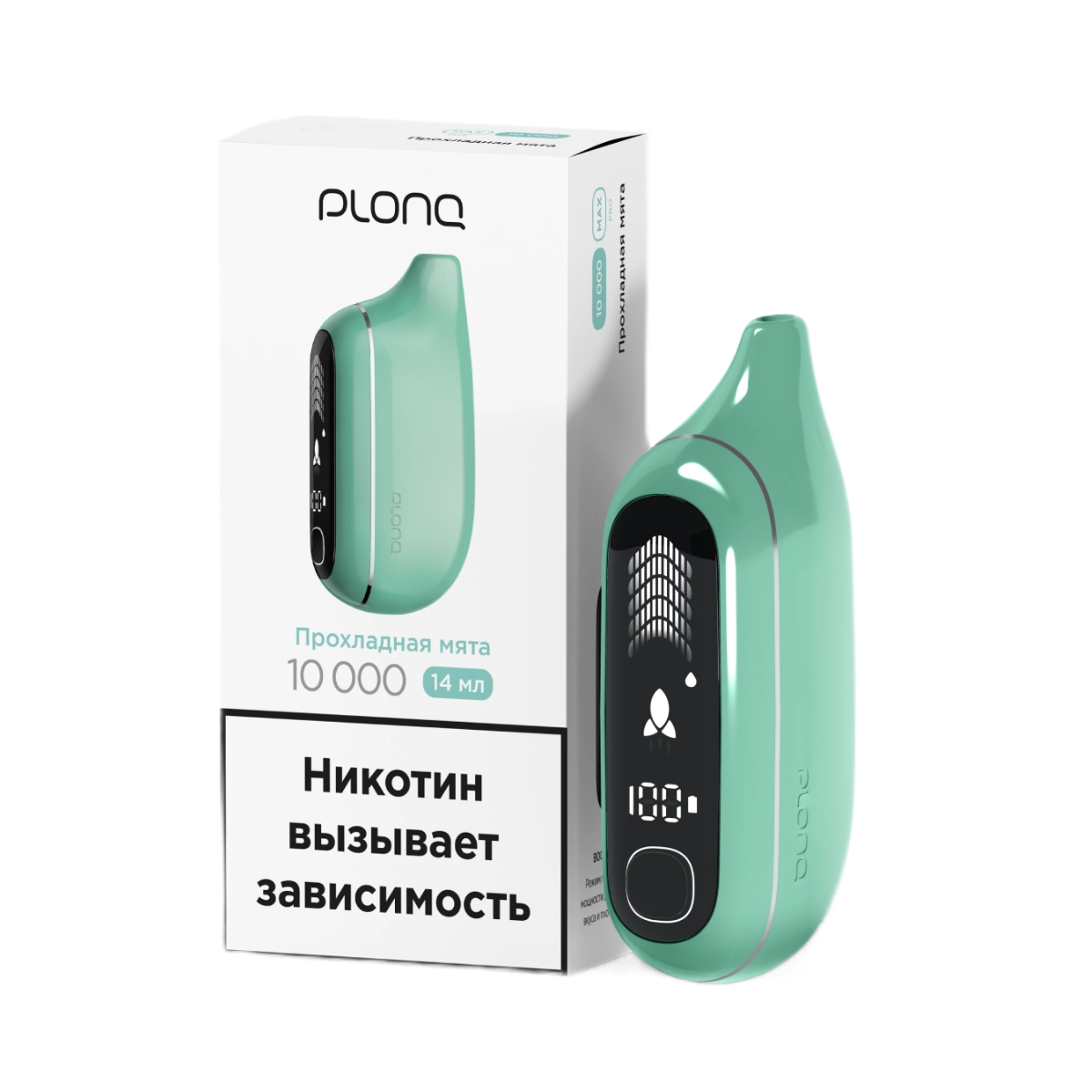 PLONQ MAX PRO 10000 Прохладная мята 2%