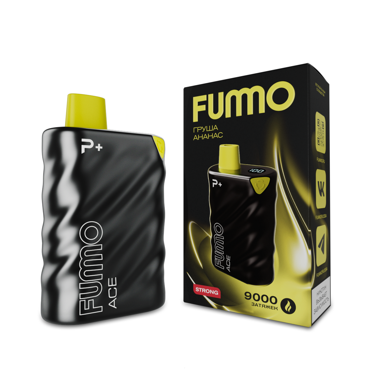 FUMMO ACE 9000 Груша ананас 2%