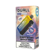 DUALL BAR 12000 Энергетик виноград 2%