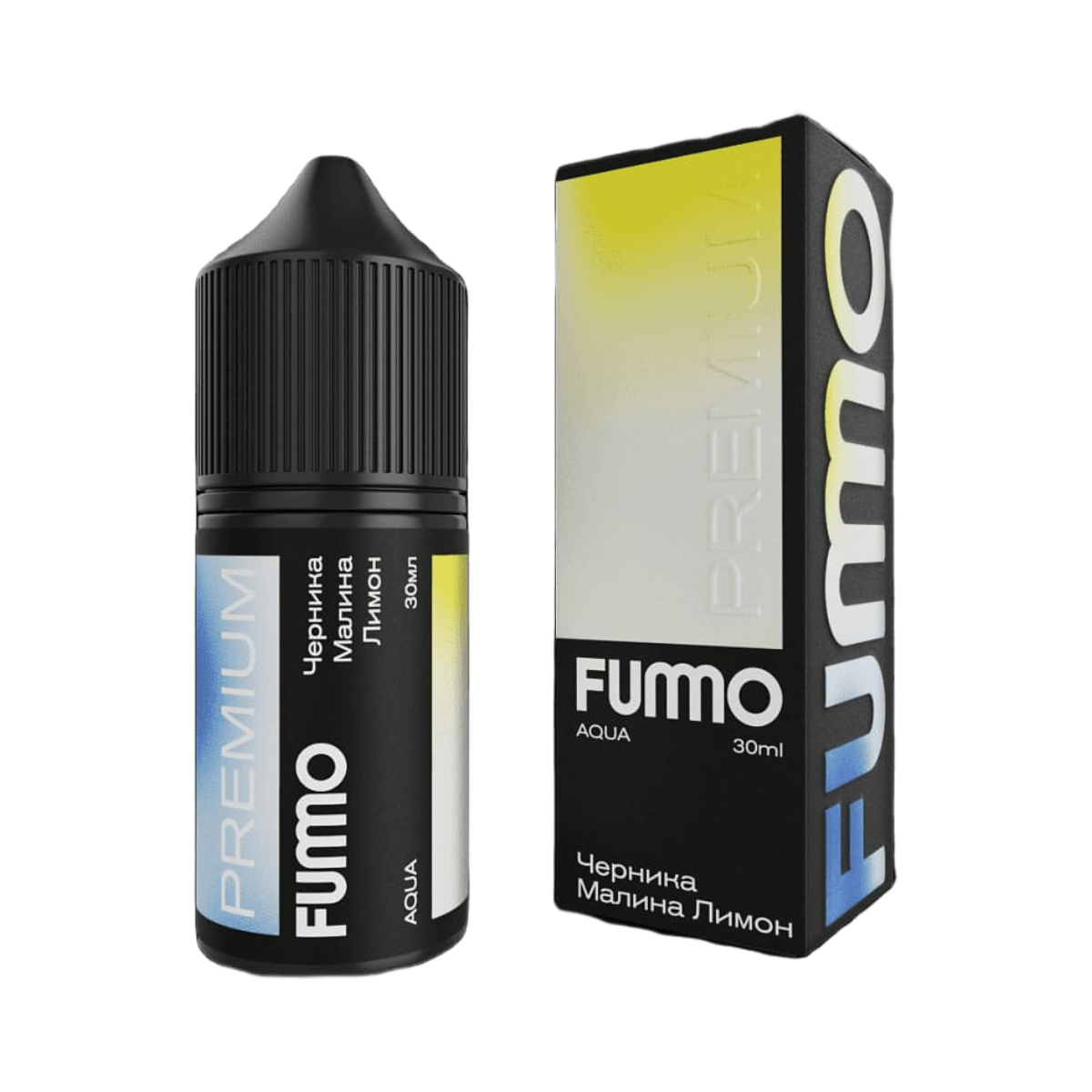 FUMMO AQUA Черника малина лимон 30мл.20мг.
