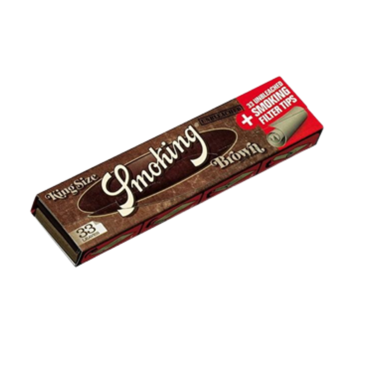 Бумага сиг. SMOKING King Size Broun+Tips Pack