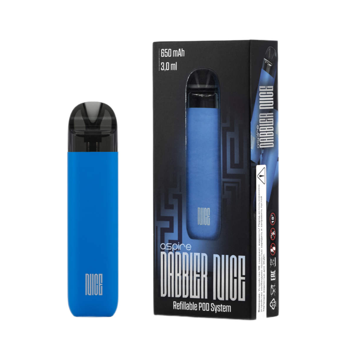 BRUSKO DABBLER NICE 650mAh Синий