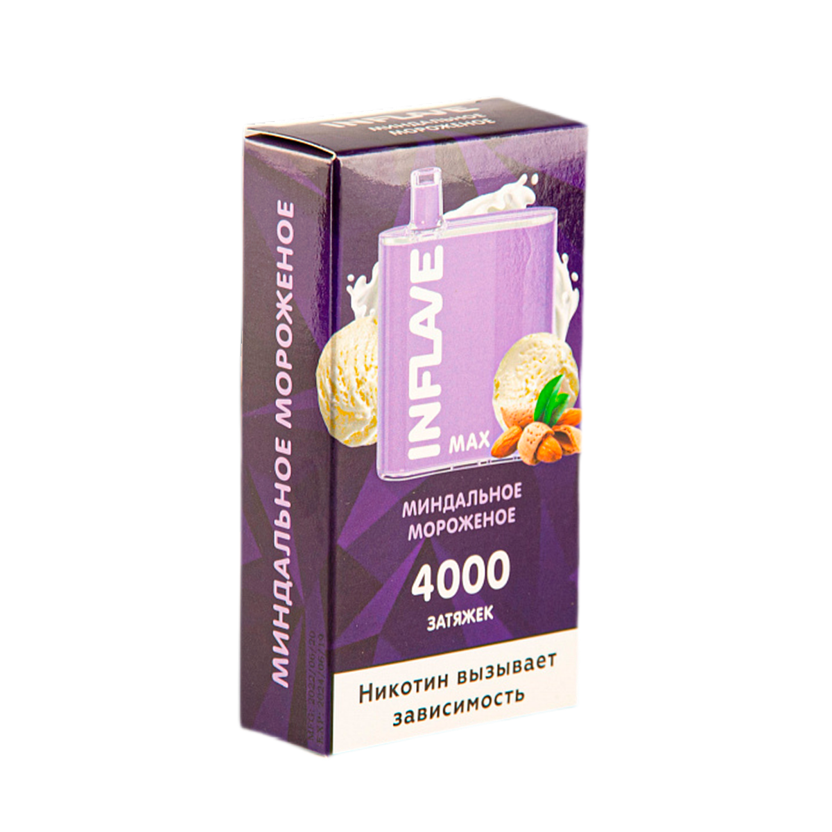 INFLAVE MAX 4000 Миндальное мороженое 2%