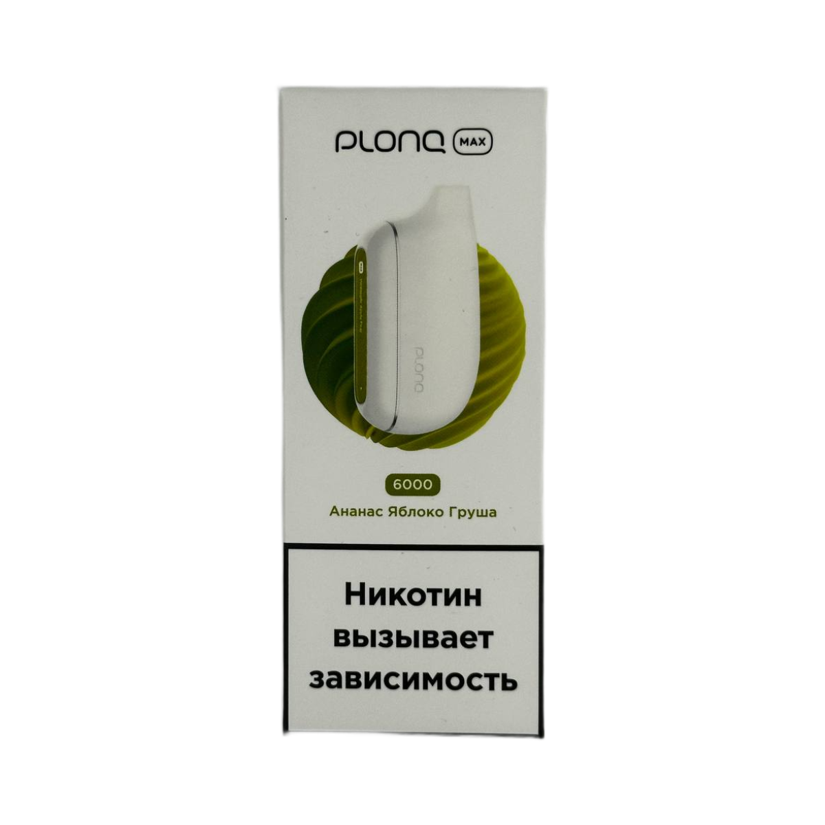 PLONQ MAX 6000 Ананас яблоко груша 2%