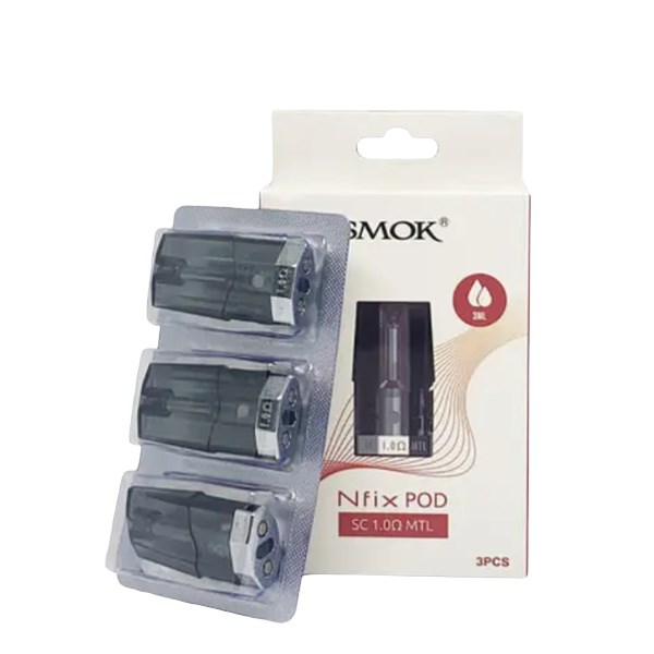 Smok Nfix SC 1.0ohm MTL Pod SMOK-046C-POD (в уп. 3 шт.)
