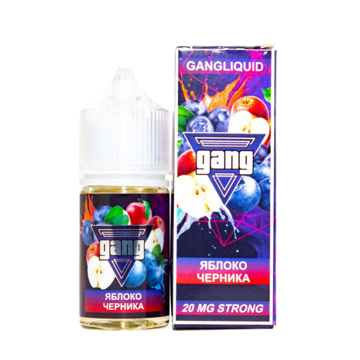 GANG Strong Яблоко черника 30мл 4.5%