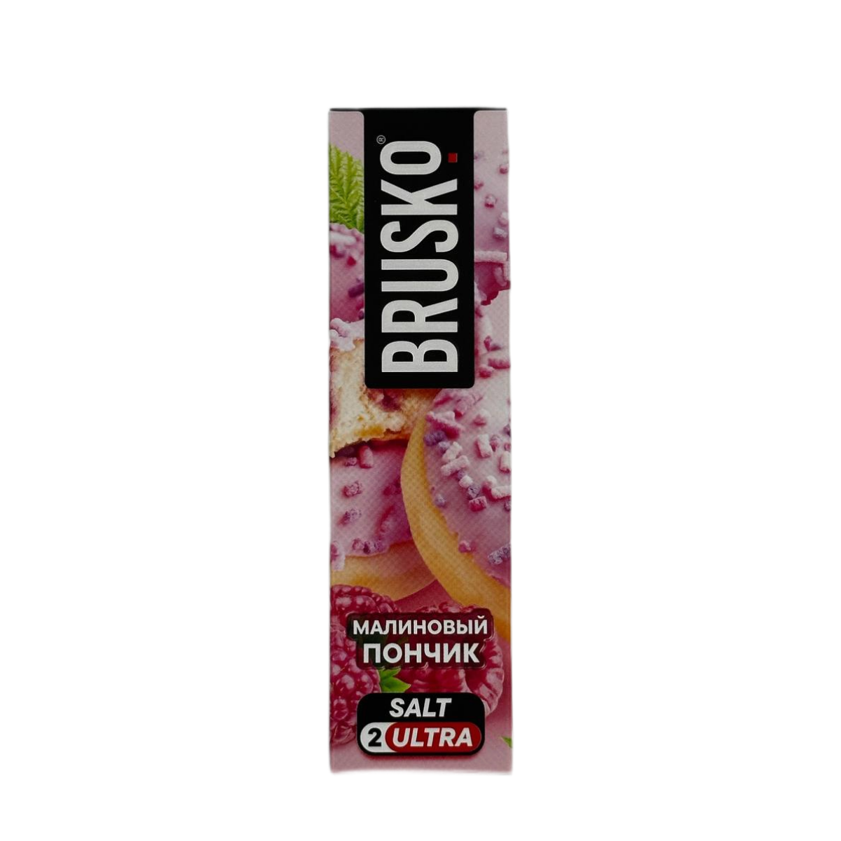 Brusko Salt (Chubby) ultra Малиновый пончик 35мл.20мг.