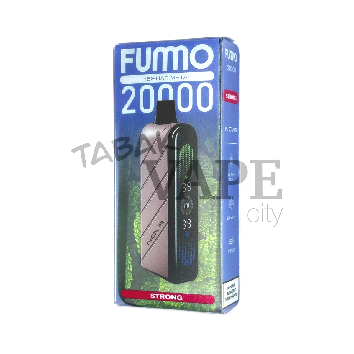 FUMMO NOVA Strong 20000 Нежная мята 2%