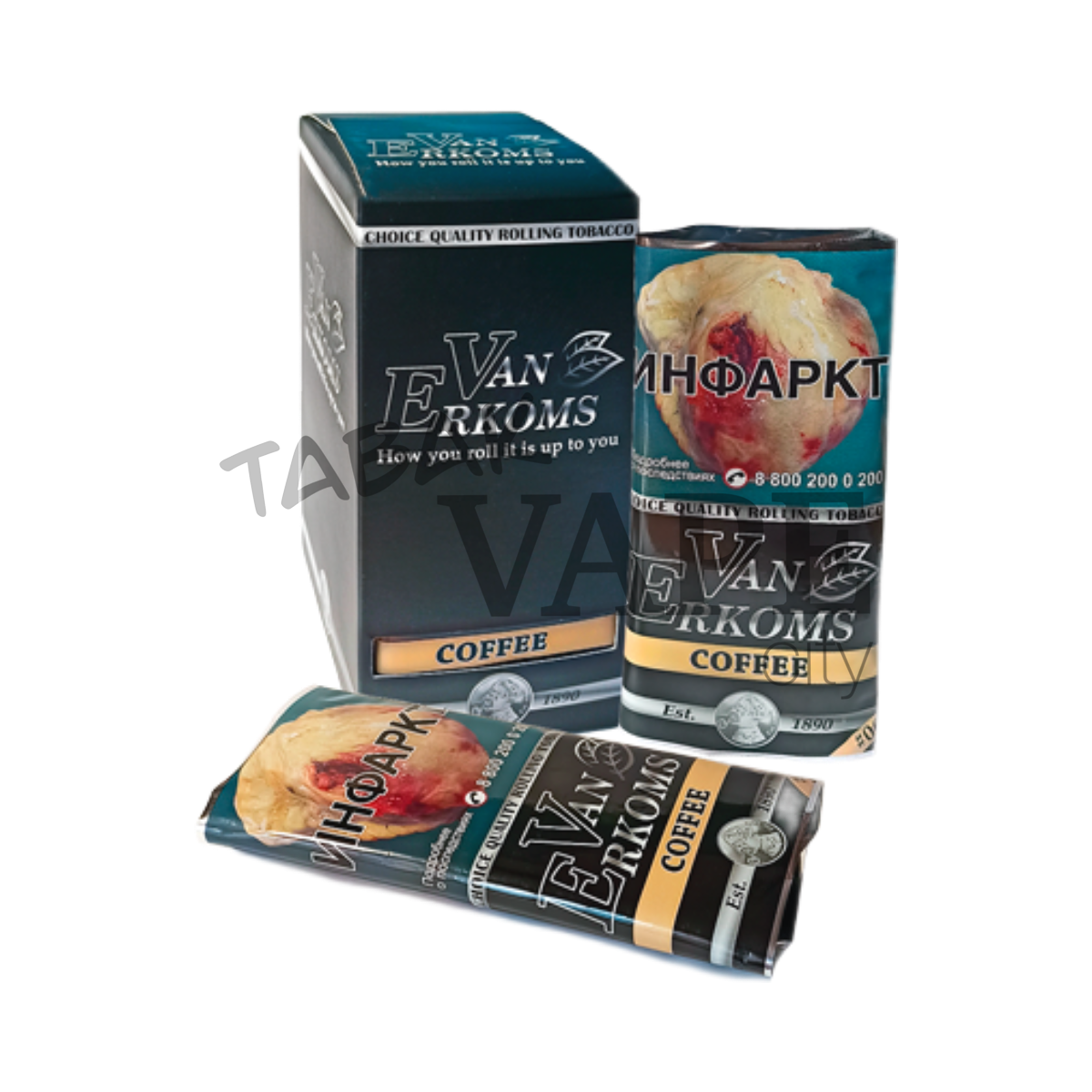 Табак сигаретный VAN ERKOMS Coffee 40 гр.