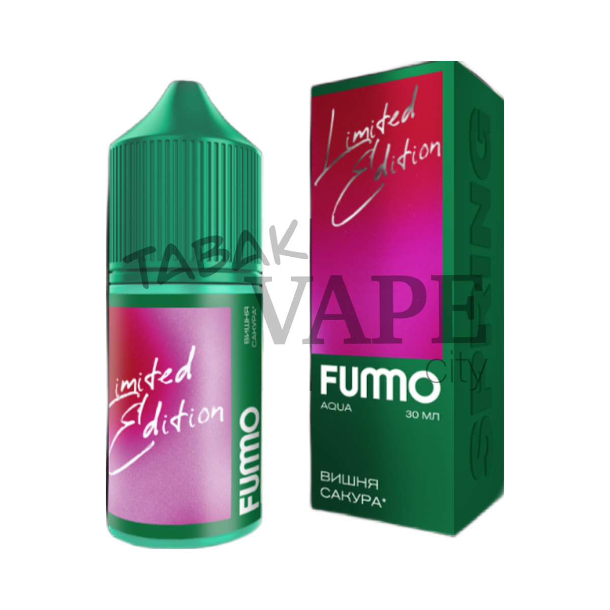 FUMMO AQUA SPRING Вишня сакура 30мл.20мг.