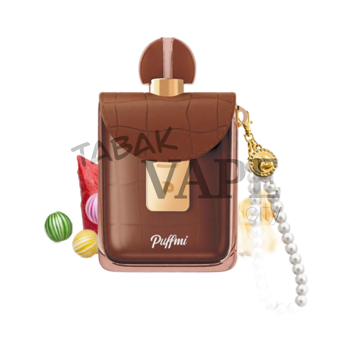 PUFFMI FLORA 25000 Ананасово арбузная конфета 2%