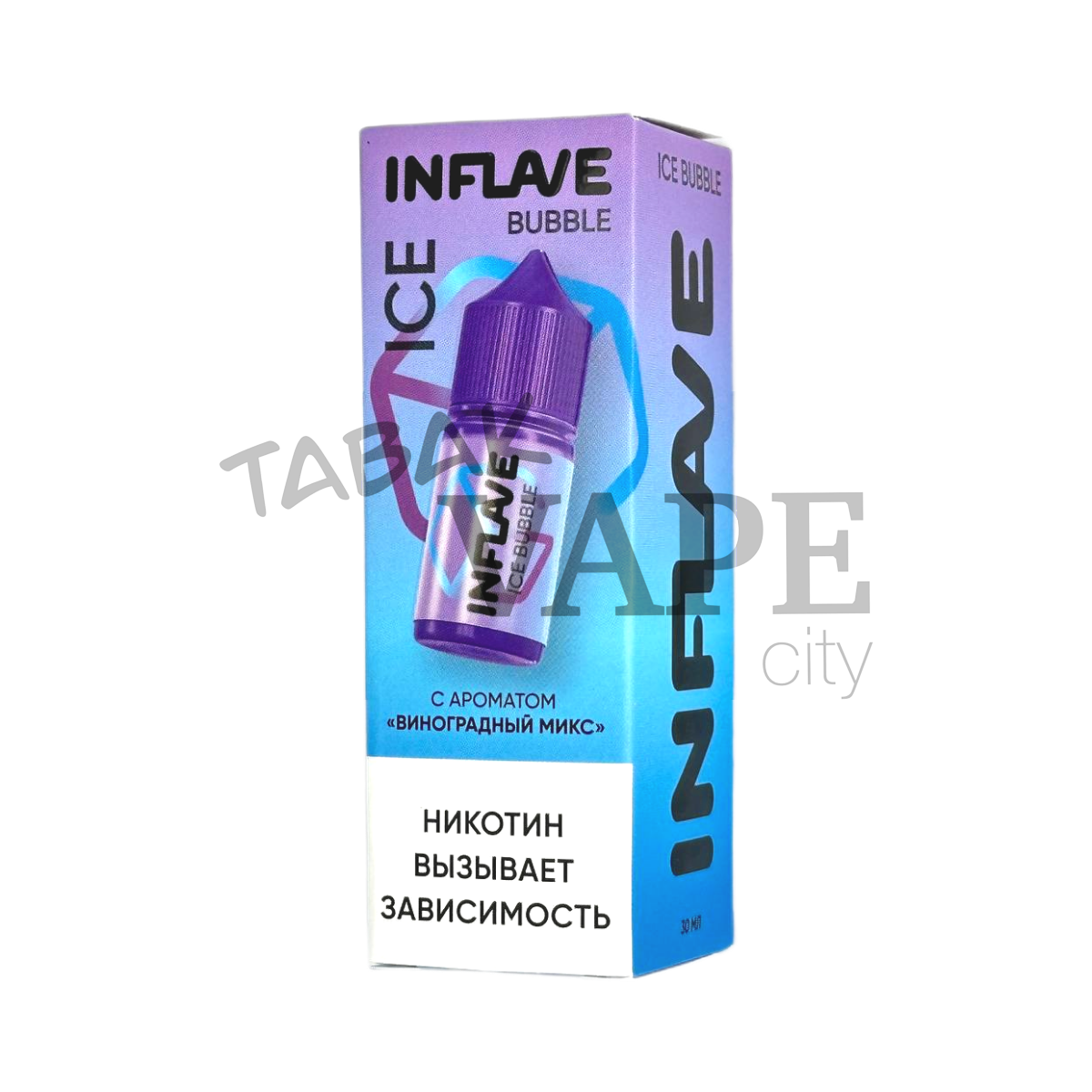 INFLAVE BUBBLE ICE Виноградный микс 30мл.2%