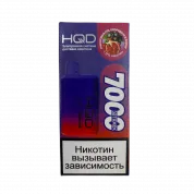 HQD Cuvie BAR 7000 Гранатовый сок смородина лимон 2%