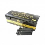 Гильза сигарет. IMPERATOR BLACK 200