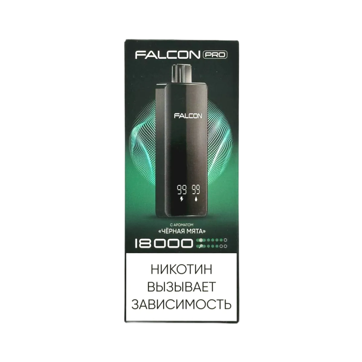 FALCON PRO 18000 Черная мята 2%