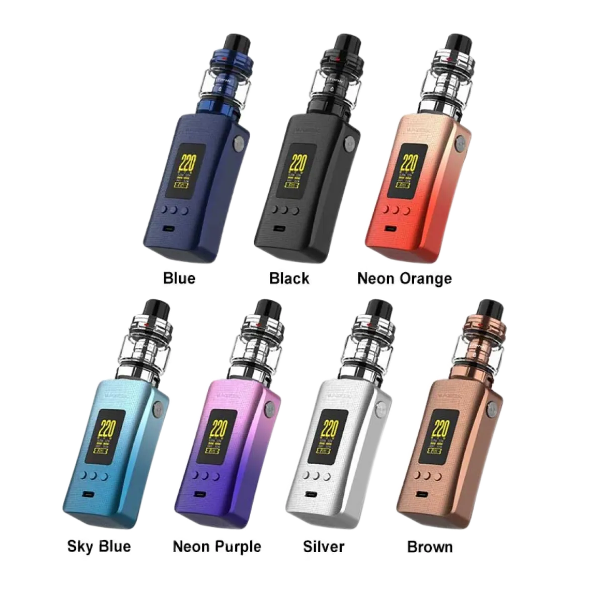 Vaporesso GEN 200 Kit Neon Purple VRR-0065J