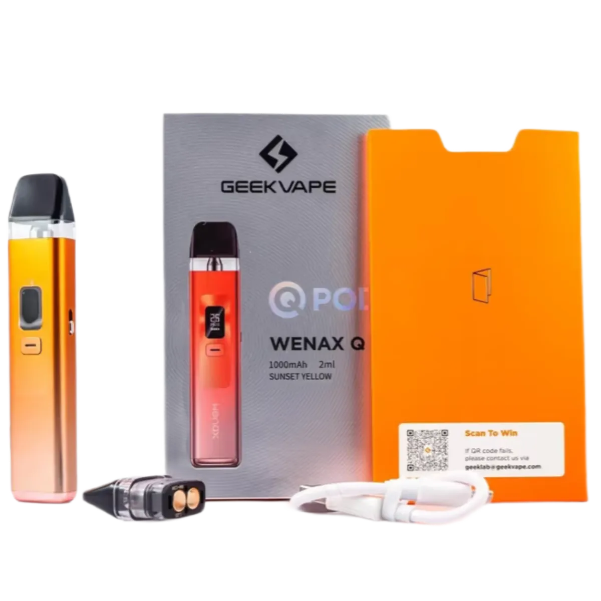 Geek Vape Wenax Q 1000mAh Pod Kit Turquoise Green