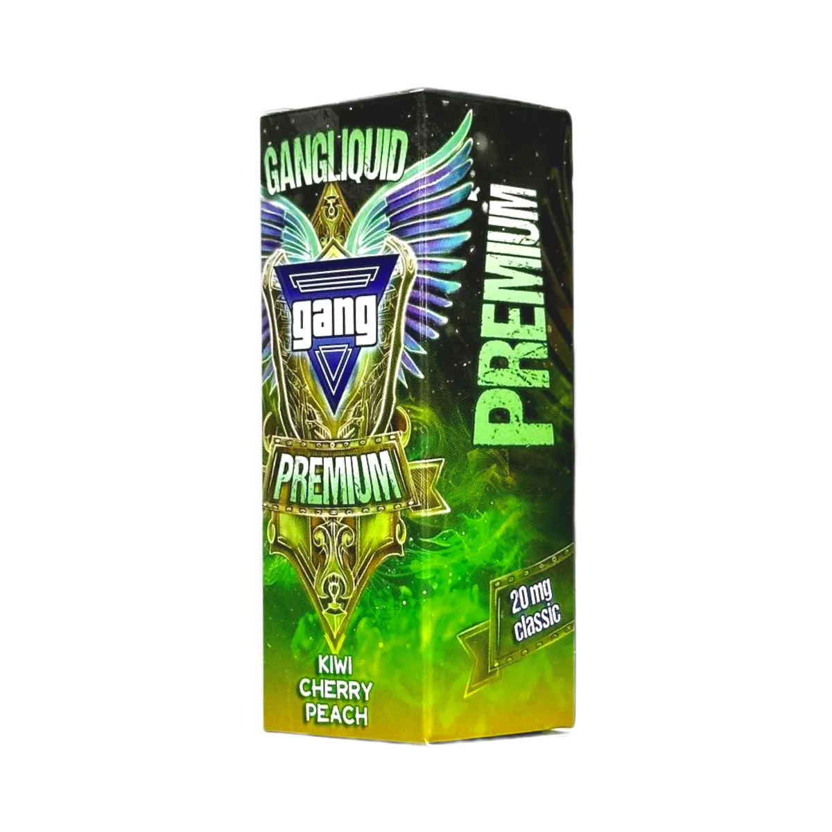 GANG Premium Киви вишня персик 30мл.20мг.
