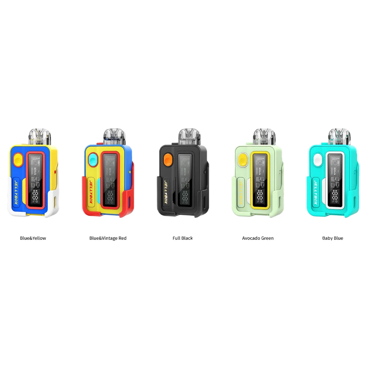 RINCOE Jellybox  XS 1000mAh Pod Kit Blue &Vintage Red RK-031B