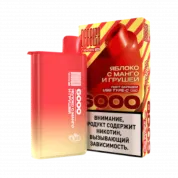 BRUSKO DABBLER 6000 Яблоко с манго и грушей 2%