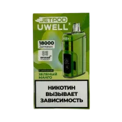 JETPOD Х UWELL VISCORE 18000 Зеленый манго 2%