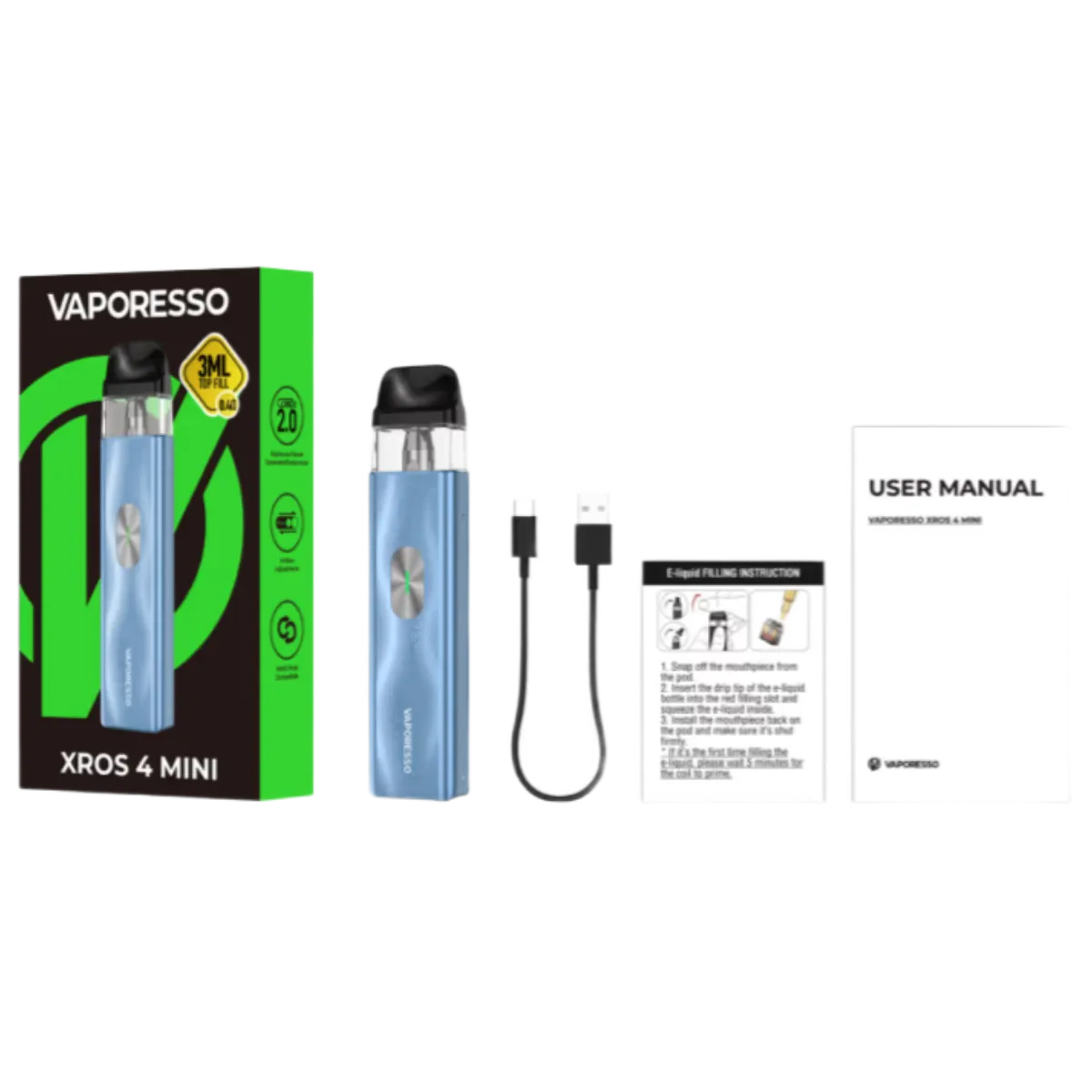 Vaporesso XROS 4 Mini 1000 mAh Pod Kit Camo Yellow