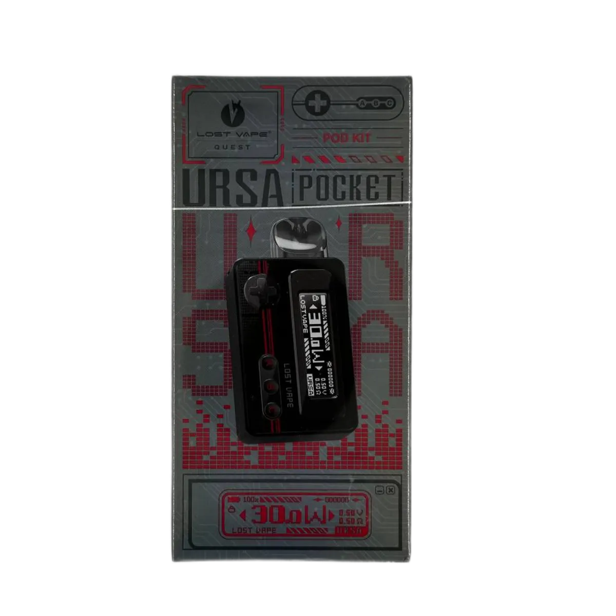 Lost Vape Ursa Pocket 1200mAh Dark Knight / Темный Рыцарь