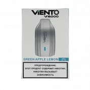 VIENTO VT 6000 Зеленое яблоко лимон 2%