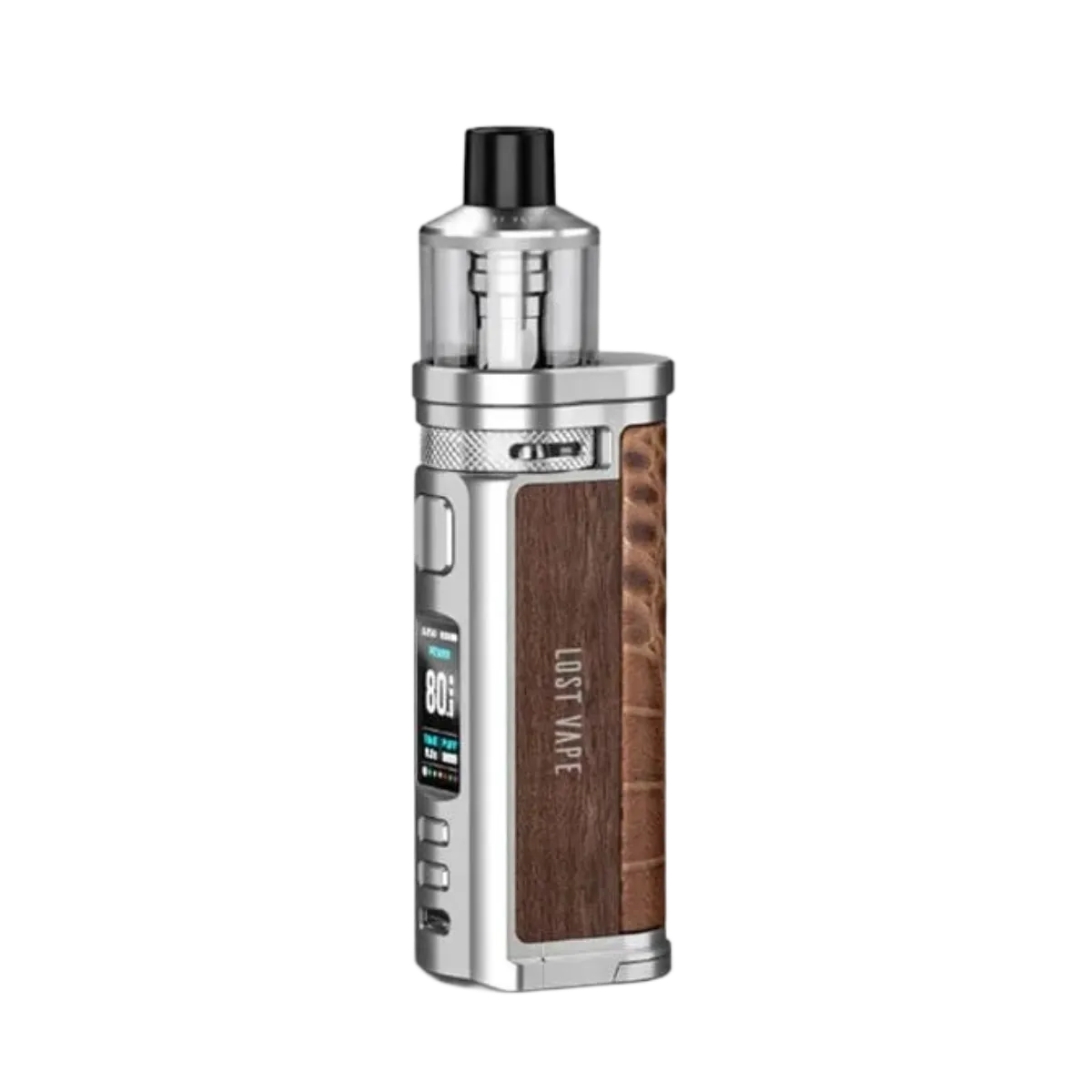 Lost Vape Centaurus Q80 Pod Kit LSVP-75-C SS/Walnut Wood