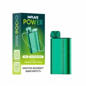 INFLAVE POWER 9000 Зеленое манго мята 2%